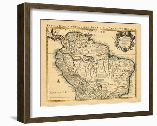 1730, Brazil, South America-null-Framed Giclee Print