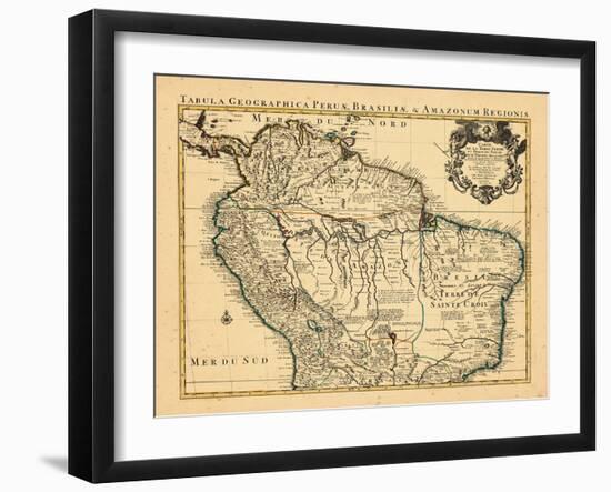 1730, Brazil, South America-null-Framed Giclee Print