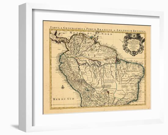 1730, Brazil, South America-null-Framed Giclee Print