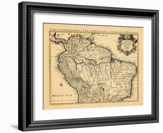 1730, Brazil, South America-null-Framed Giclee Print