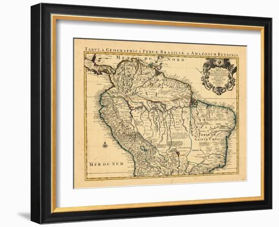 1730, Brazil, South America-null-Framed Giclee Print