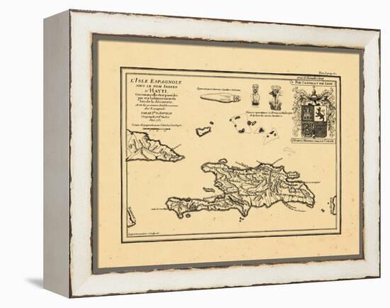 1731, Haiti-null-Framed Premier Image Canvas