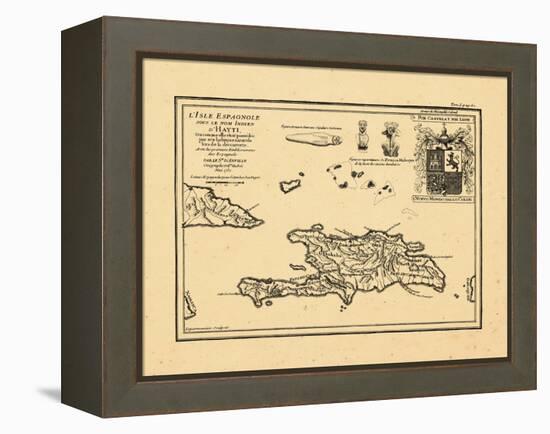 1731, Haiti-null-Framed Premier Image Canvas