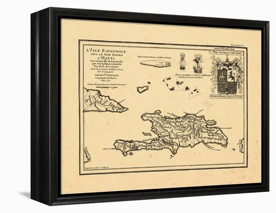 1731, Haiti-null-Framed Premier Image Canvas