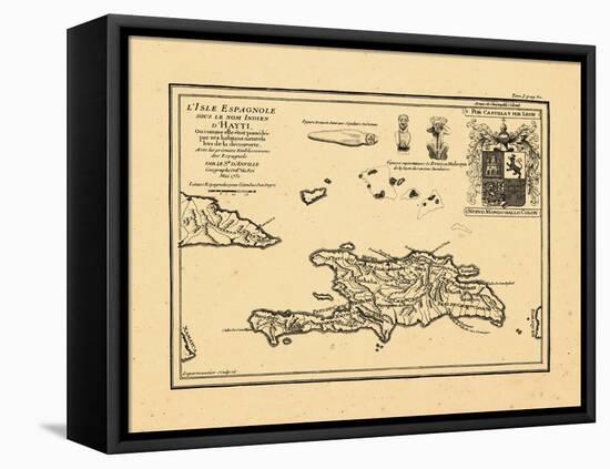 1731, Haiti-null-Framed Premier Image Canvas