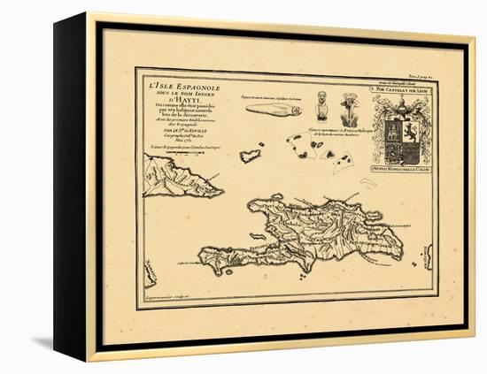 1731, Haiti-null-Framed Premier Image Canvas