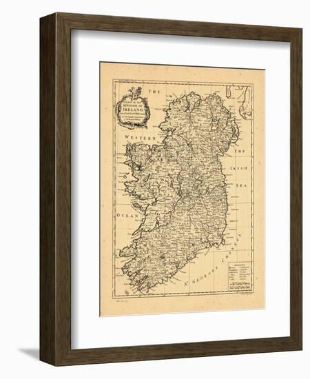 1741, Ireland--Framed Giclee Print