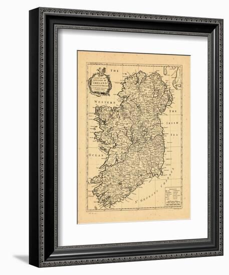 1741, Ireland--Framed Giclee Print