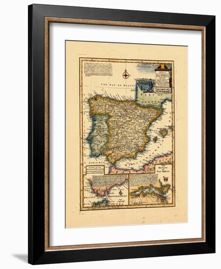 1748, Portugal, Spain-null-Framed Giclee Print