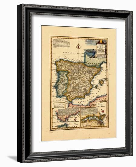 1748, Portugal, Spain-null-Framed Giclee Print