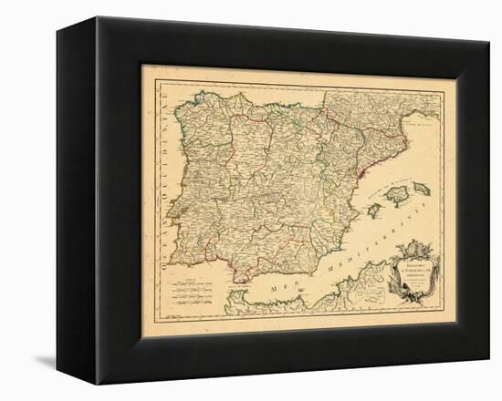 1750, Portugal, Spain-null-Framed Premier Image Canvas