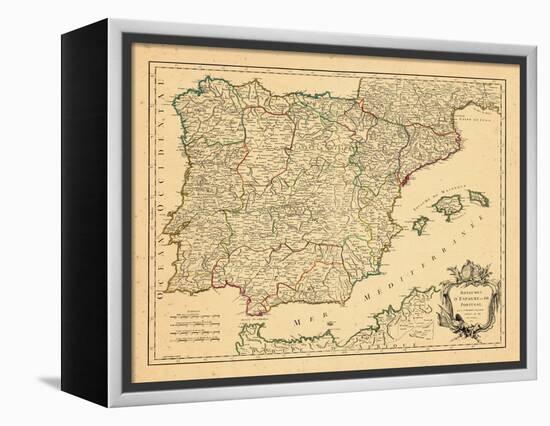 1750, Portugal, Spain-null-Framed Premier Image Canvas