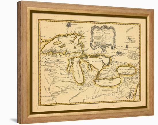 1755, Great Lakes-null-Framed Premier Image Canvas