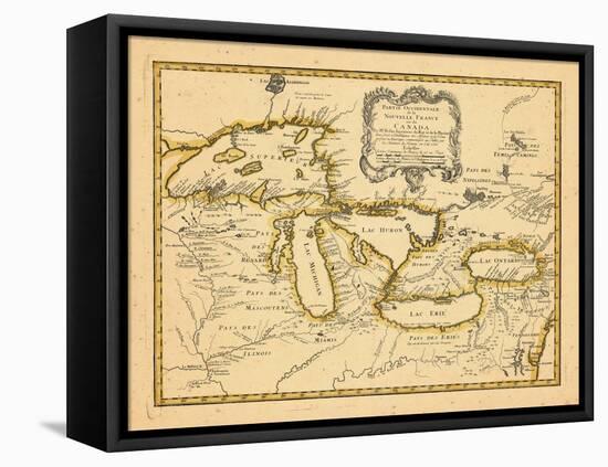 1755, Great Lakes-null-Framed Premier Image Canvas