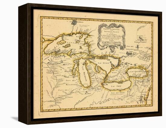 1755, Great Lakes-null-Framed Premier Image Canvas