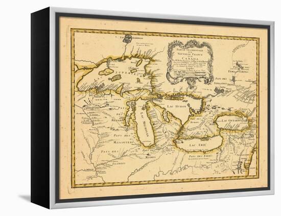 1755, Great Lakes-null-Framed Premier Image Canvas