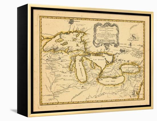 1755, Great Lakes-null-Framed Premier Image Canvas