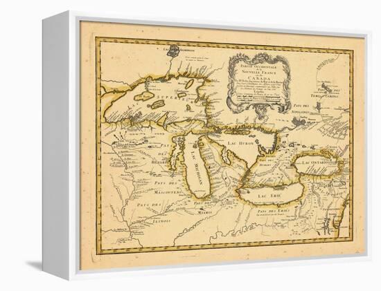 1755, Great Lakes-null-Framed Premier Image Canvas