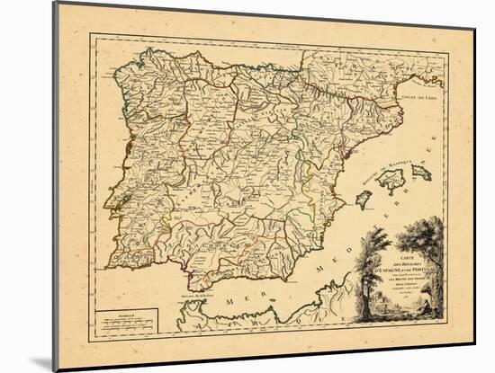 1757, Portugal, Spain-null-Mounted Giclee Print
