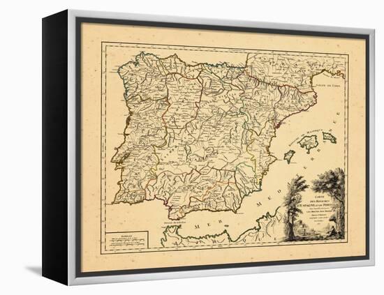 1757, Portugal, Spain-null-Framed Premier Image Canvas