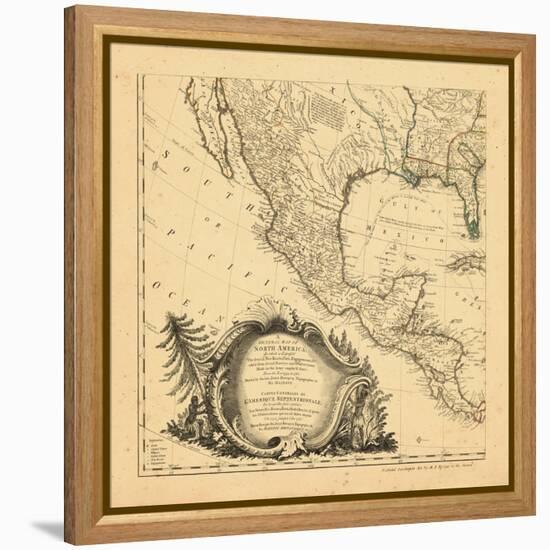 1761, Mexico, Central America-null-Framed Premier Image Canvas