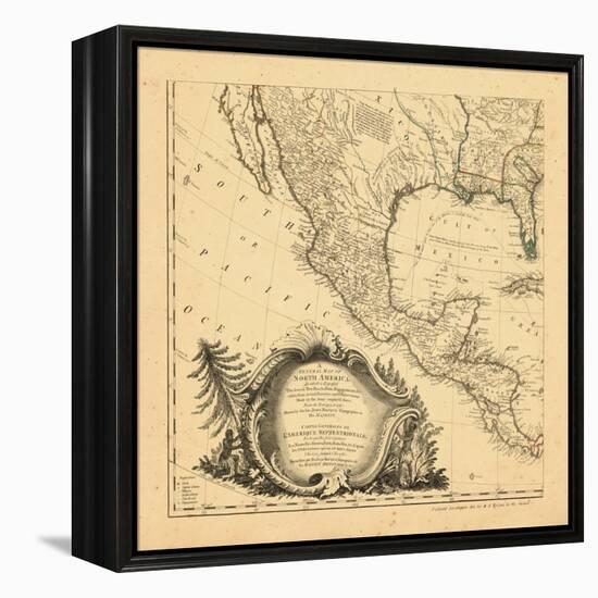 1761, Mexico, Central America-null-Framed Premier Image Canvas