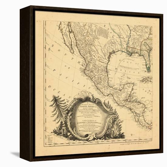1761, Mexico, Central America-null-Framed Premier Image Canvas