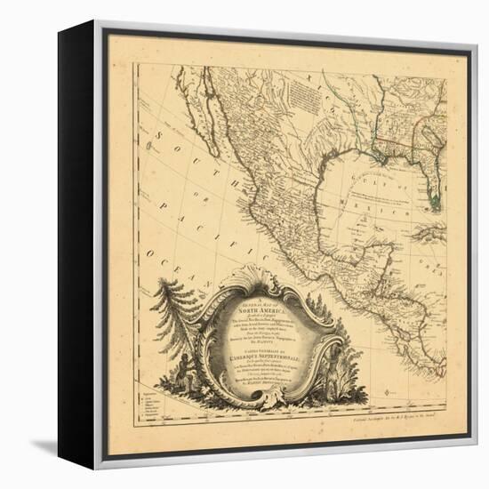 1761, Mexico, Central America-null-Framed Premier Image Canvas