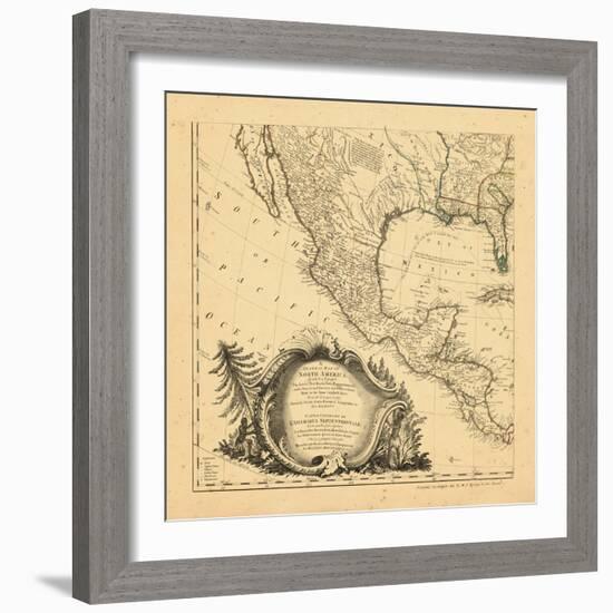 1761, Mexico, Central America-null-Framed Giclee Print