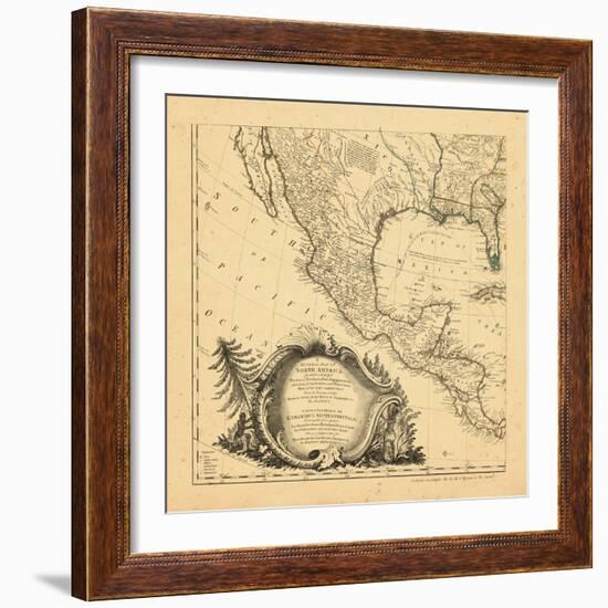 1761, Mexico, Central America-null-Framed Giclee Print