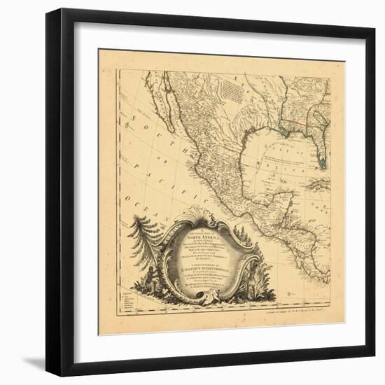 1761, Mexico, Central America-null-Framed Giclee Print