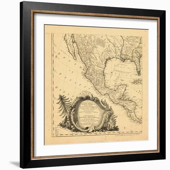 1761, Mexico, Central America-null-Framed Giclee Print