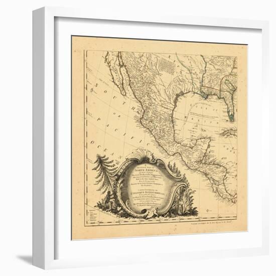 1761, Mexico, Central America-null-Framed Giclee Print