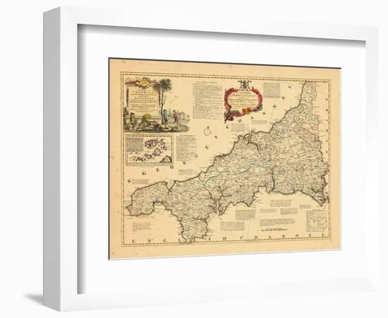 1762, Cornwall, United Kingdom-null-Framed Giclee Print