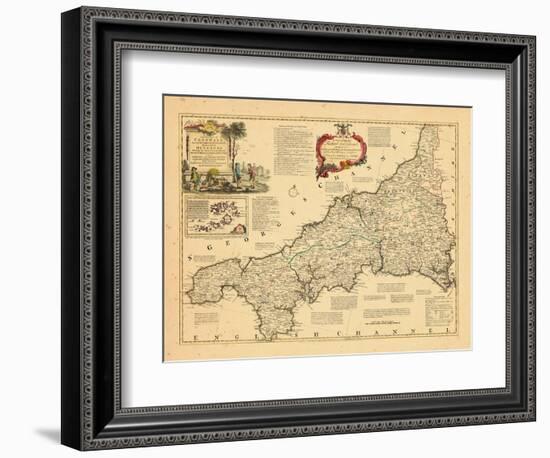 1762, Cornwall, United Kingdom-null-Framed Giclee Print