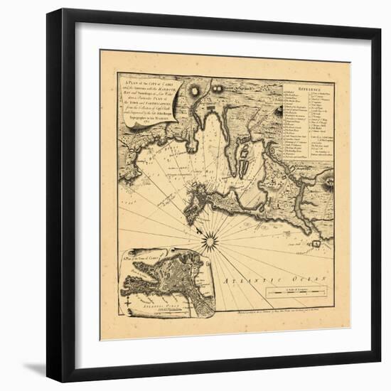 1762, Spain, Atlantic Ocean-null-Framed Giclee Print