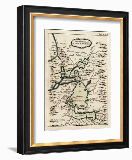 1764, Mexico, Mexico City-null-Framed Premium Giclee Print