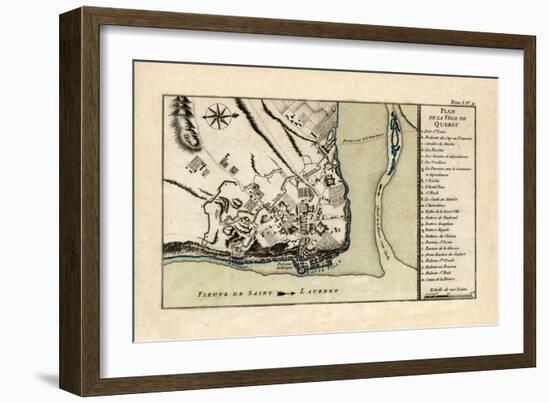 1764, Quebec-null-Framed Giclee Print