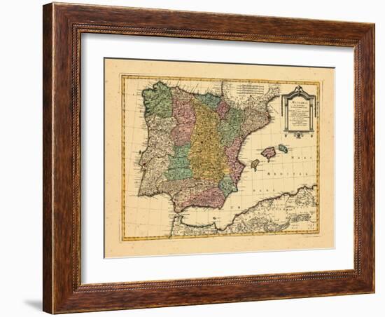 1770, Portugal, Spain-null-Framed Giclee Print