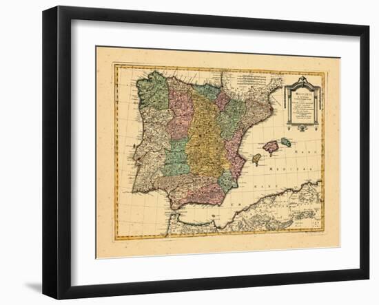 1770, Portugal, Spain-null-Framed Giclee Print