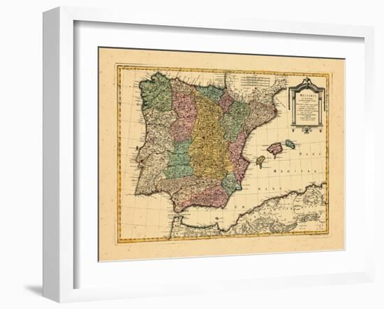 1770, Portugal, Spain-null-Framed Giclee Print