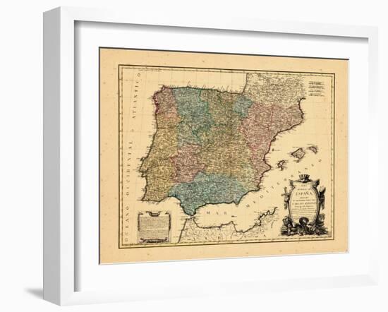 1770, Portugal, Spain-null-Framed Giclee Print