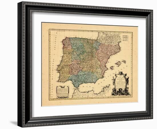 1770, Portugal, Spain-null-Framed Giclee Print