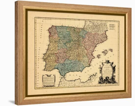 1770, Portugal, Spain-null-Framed Premier Image Canvas