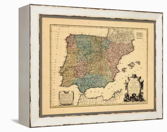 1770, Portugal, Spain-null-Framed Premier Image Canvas