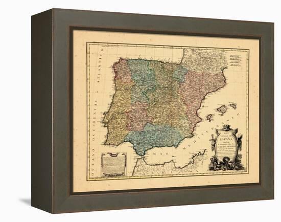 1770, Portugal, Spain-null-Framed Premier Image Canvas