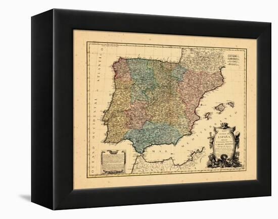1770, Portugal, Spain-null-Framed Premier Image Canvas