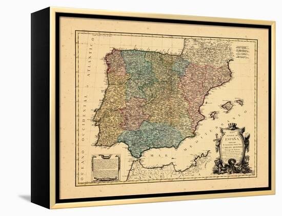 1770, Portugal, Spain-null-Framed Premier Image Canvas