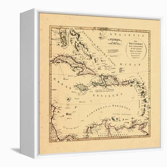 1770, West Indies-null-Framed Premier Image Canvas