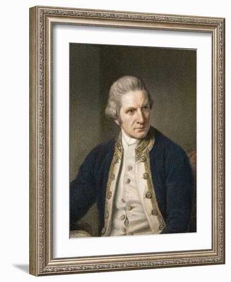 1775 Captain James Cook Explorer-Paul Stewart-Framed Photographic Print